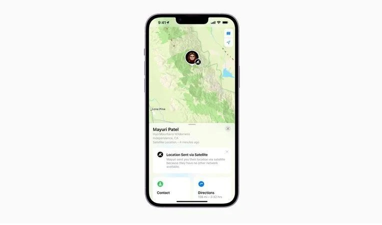 宁明苹果14维修分享iPhone14系列中 FindMy功能通过卫星分享位置方法教程 