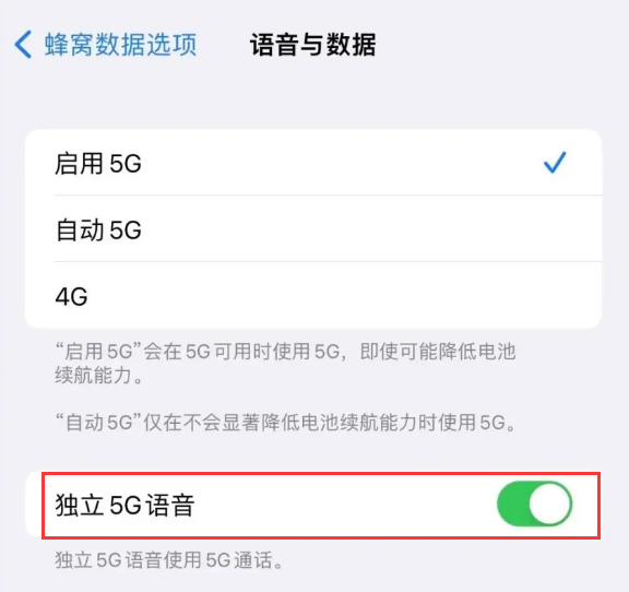 宁明苹果14维修分享iPhone 14 Pro如何开启VoNR 