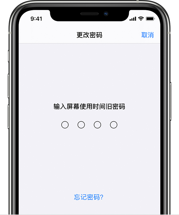 宁明苹果手机维修分享iOS 14 忘记屏幕使用时间密码怎么办 