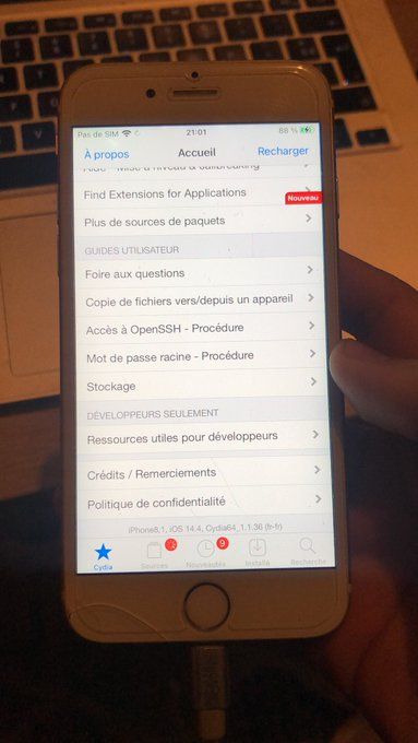 宁明苹果手机维修分享iOS 14.4已被成功破解 